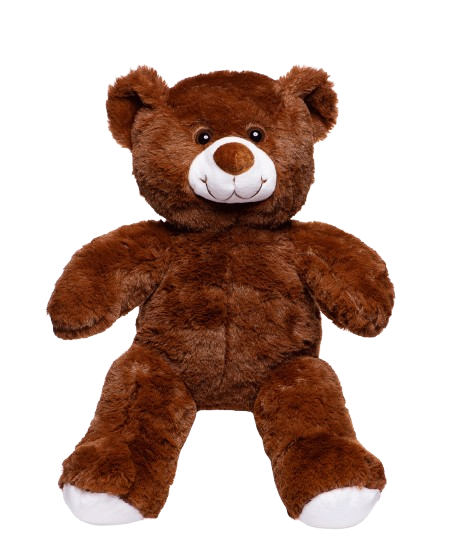 15″ Chocolate Kisses Teddy