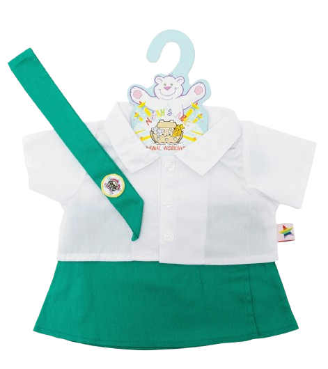 Girls Scout with Sash