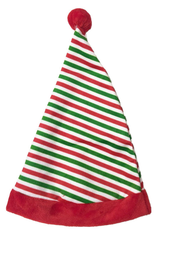 Red,White & Green Stripe Hat