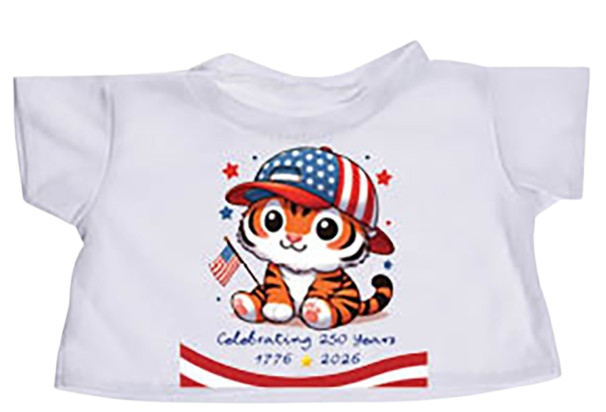 Celebrate 250 USA Teddy Tee