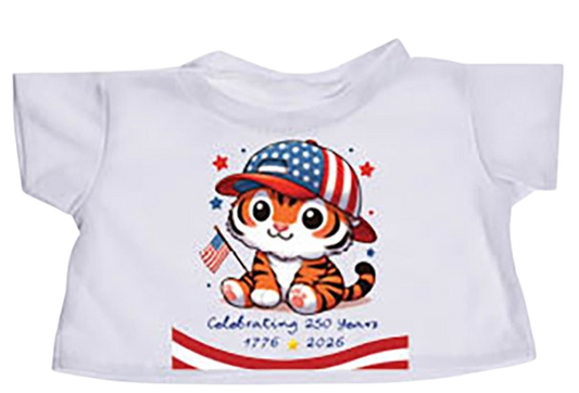 Celebrate 250 USA Teddy Tee