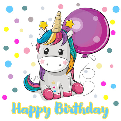 Unicorn Birthday Tee