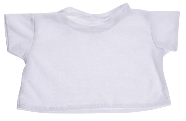 White Teddy Tee
