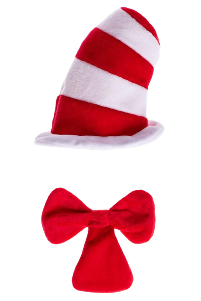 Dr. Suess Hat and Bowtie