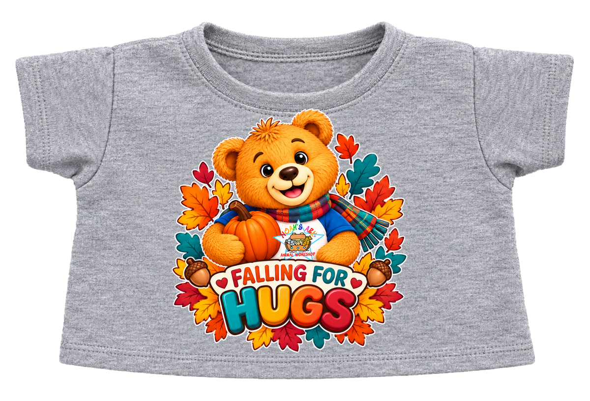 Falling for Hugs Teddy Tee