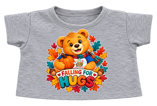 Falling for Hugs Teddy Tee