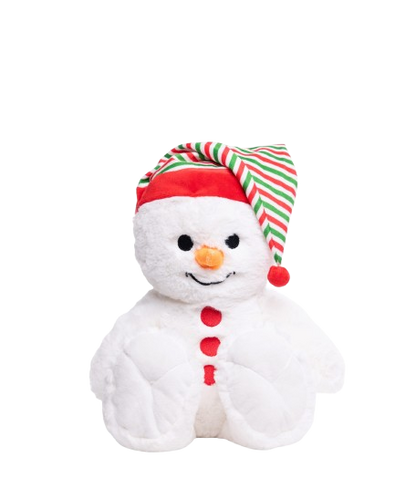 Red, White & Green Hat and Scarf Set