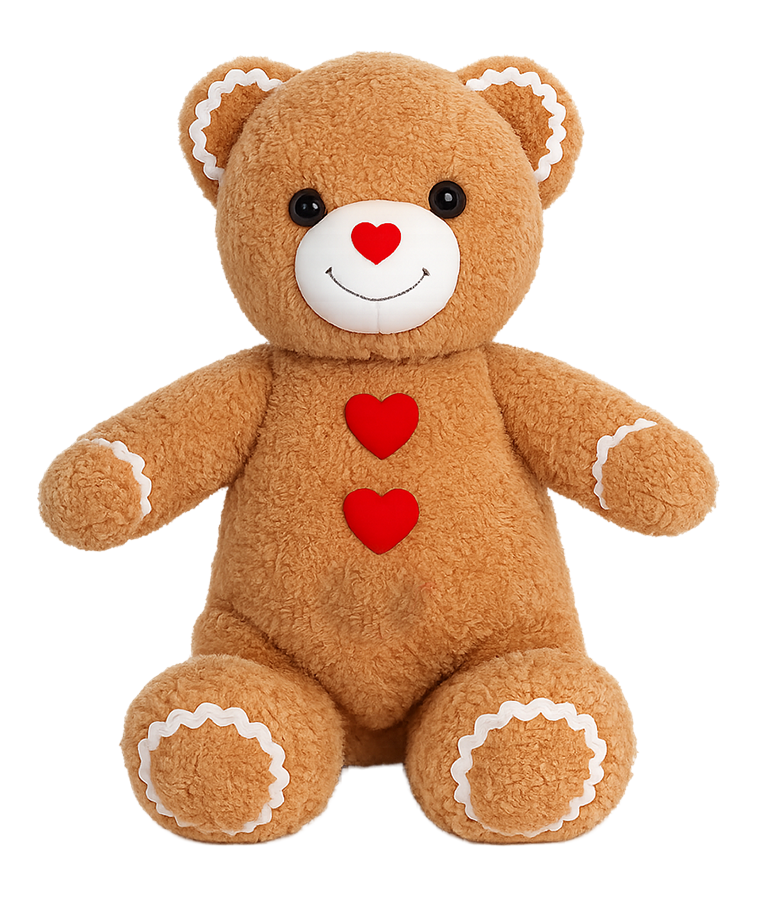 15" Gingerbread Teddy Bear | PRESALE ONLY