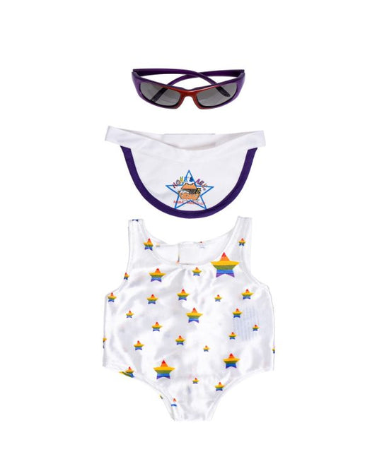 Girls Teddy Beachwear