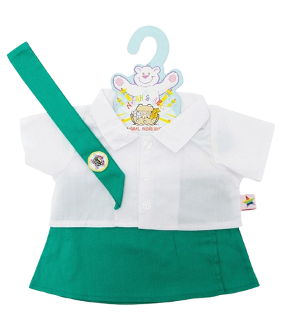 Girls Scout with Sash