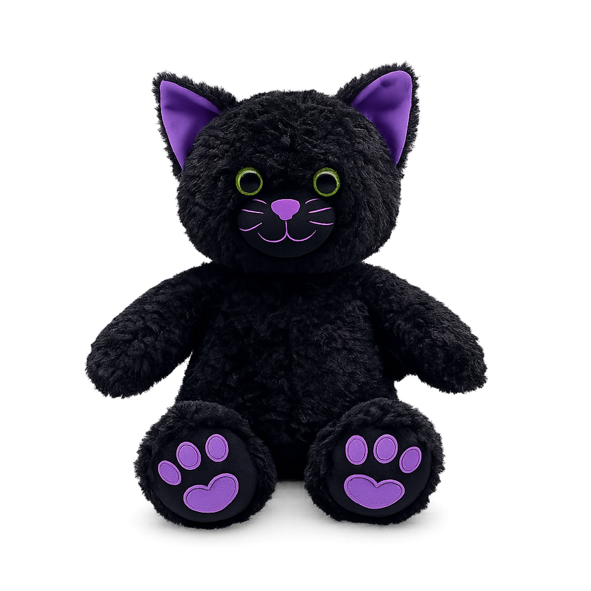 15" Boo Black Cat