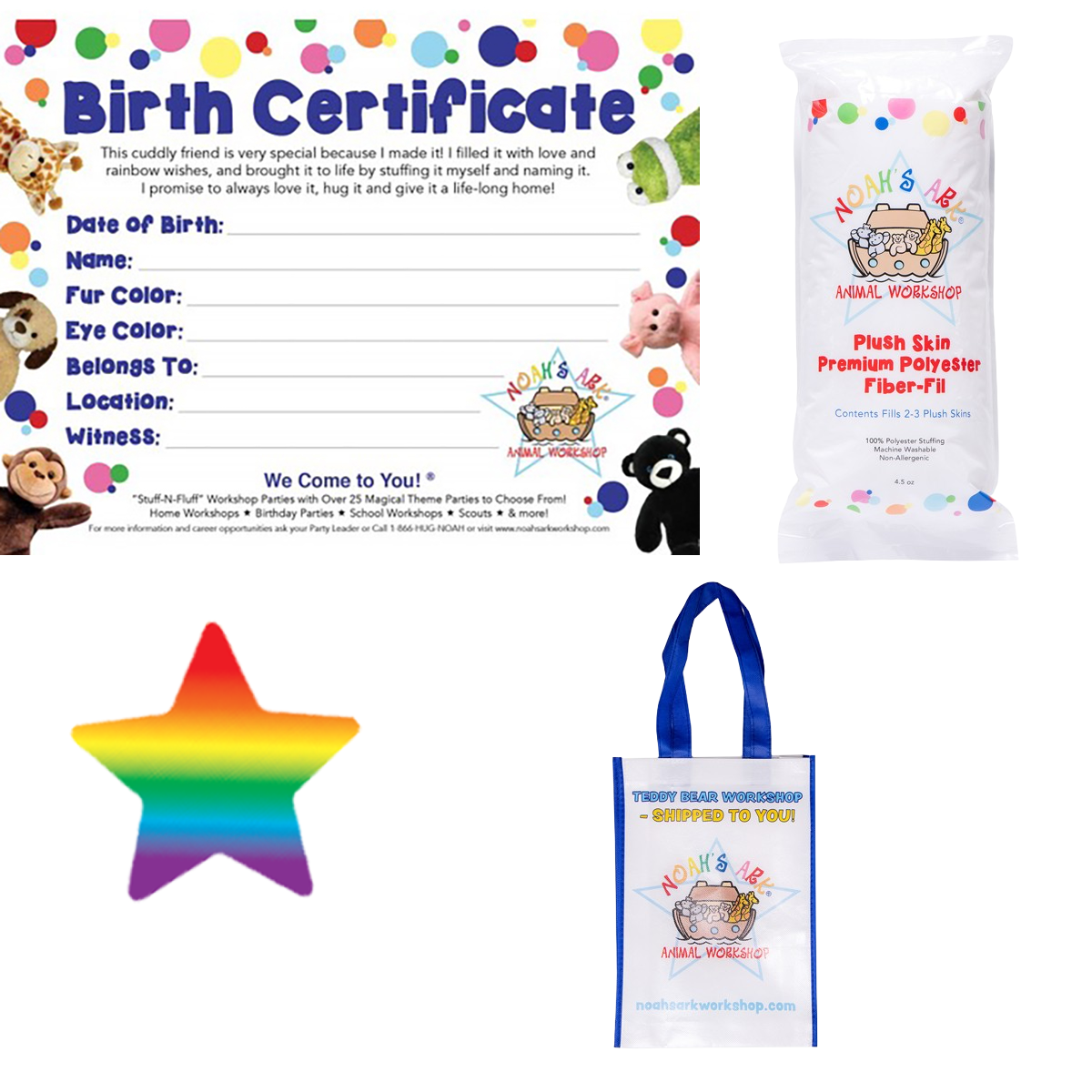 Stuffing Kit includes