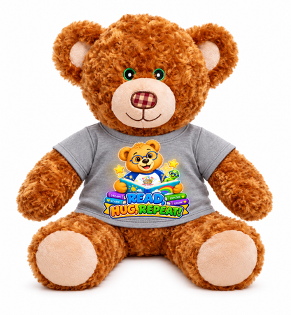Read, Hug, Repeat! Reading Buddy Teddy Tee
