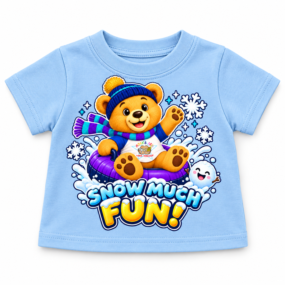 Snow Much Fun! Teddy Tee