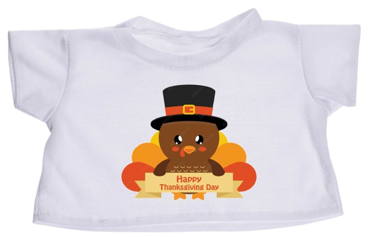 Thanksgiving Turkey Teddy Tee