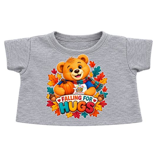 Falling for Hugs Teddy Tee