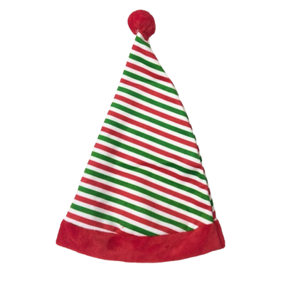 Red,White & Green Stripe Hat