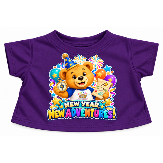 New Year's Eve Teddy Tee