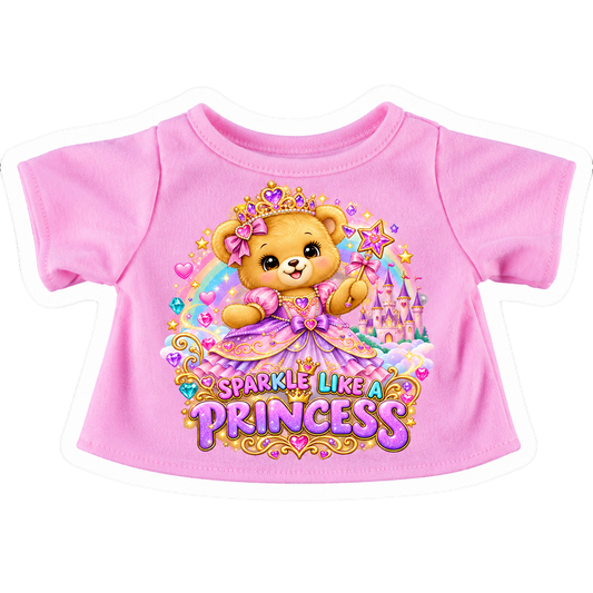 Sparkle Princess Teddy Tee